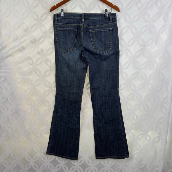 2006 Banana Republic Bootcut Low Rise Dark Washed Jeans Size 6 - Picture 2 of 9